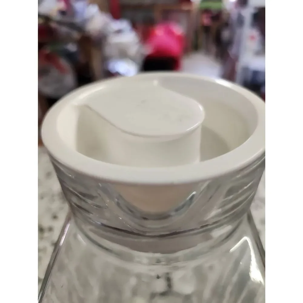 Vintage Glass Refrigerator Pitcher